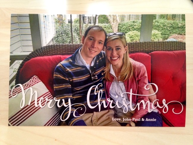 Christmas Card Front