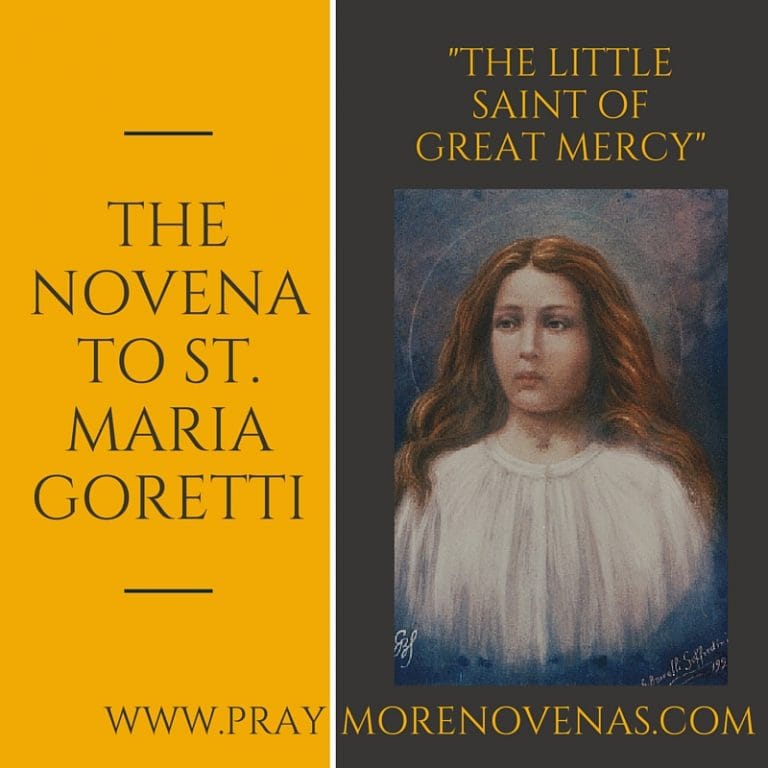 Join in praying the The Novena to St. Maria Goretti