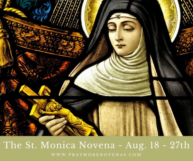 The Next Novena: The St. Monica Novena! - Novena Prayers - Catholic