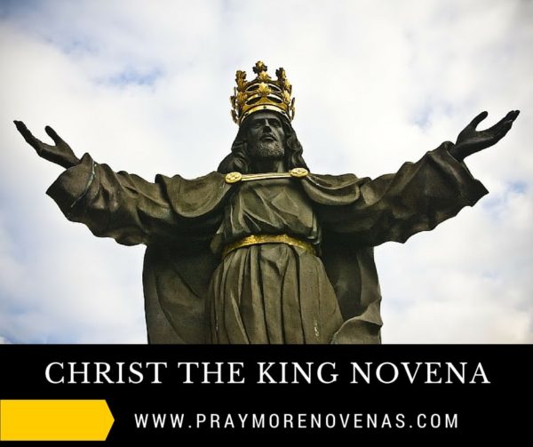 Join in praying the Christ the King Novena