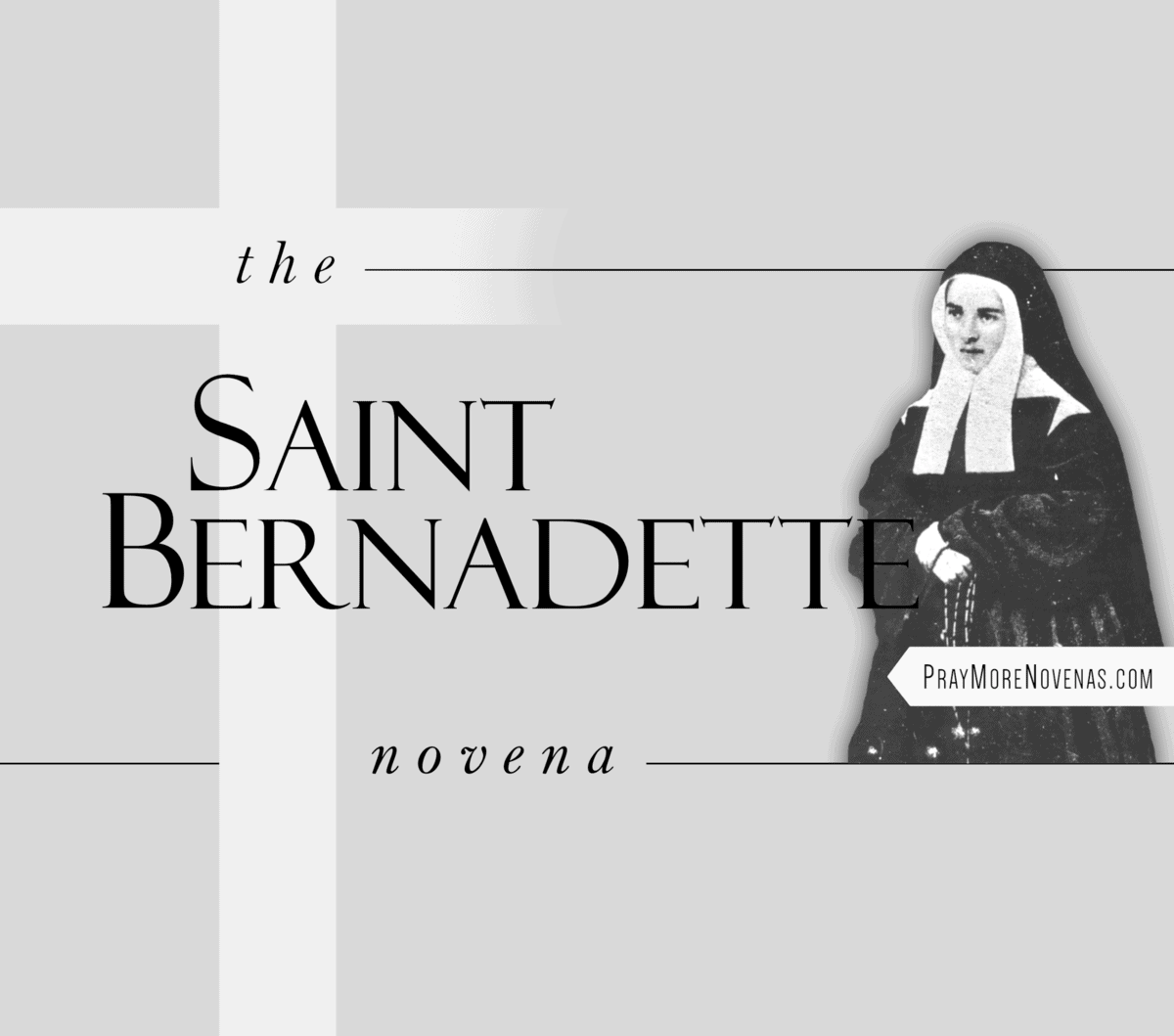 St Bernadette Novena Pray More Novenas Novena Prayers Catholic   36 St. Bernadette Square 