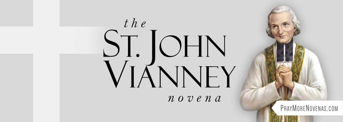 Join in praying the St. John Vianney Novena