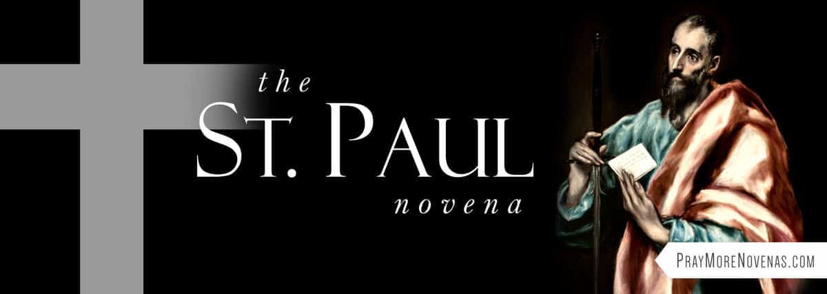 Join in praying the St. Paul Novena