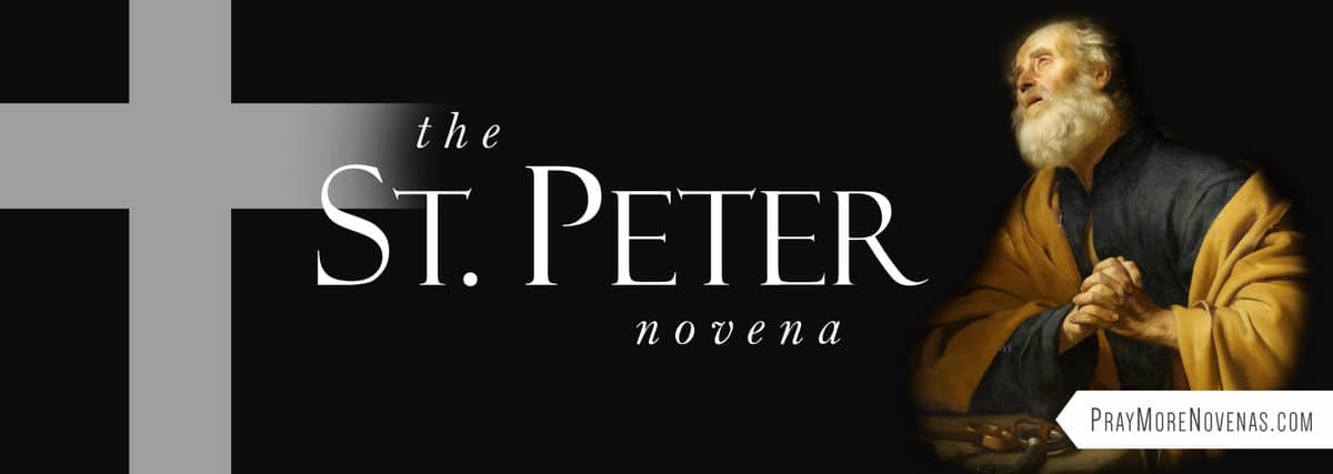 Join in praying the St. Peter Novena