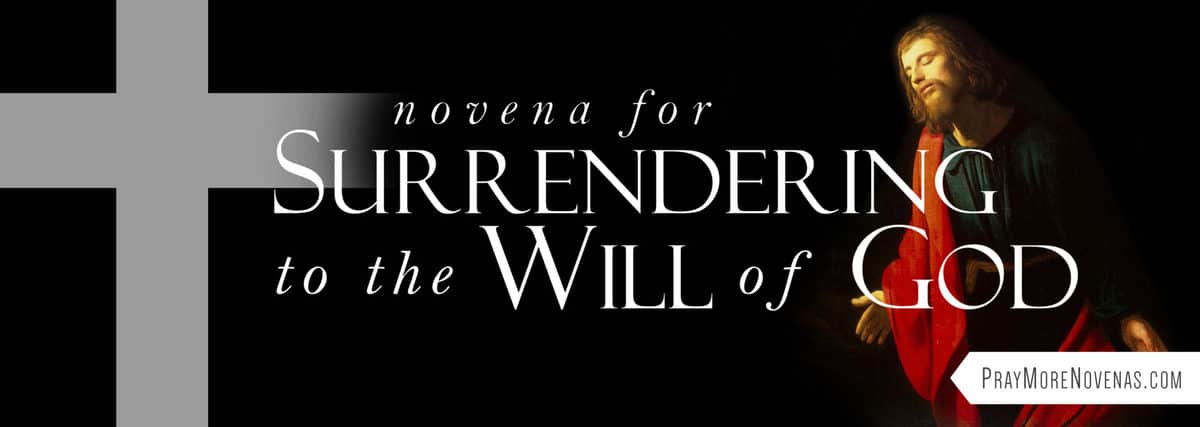 Join in praying the Novena for Surrendering to the Will of God