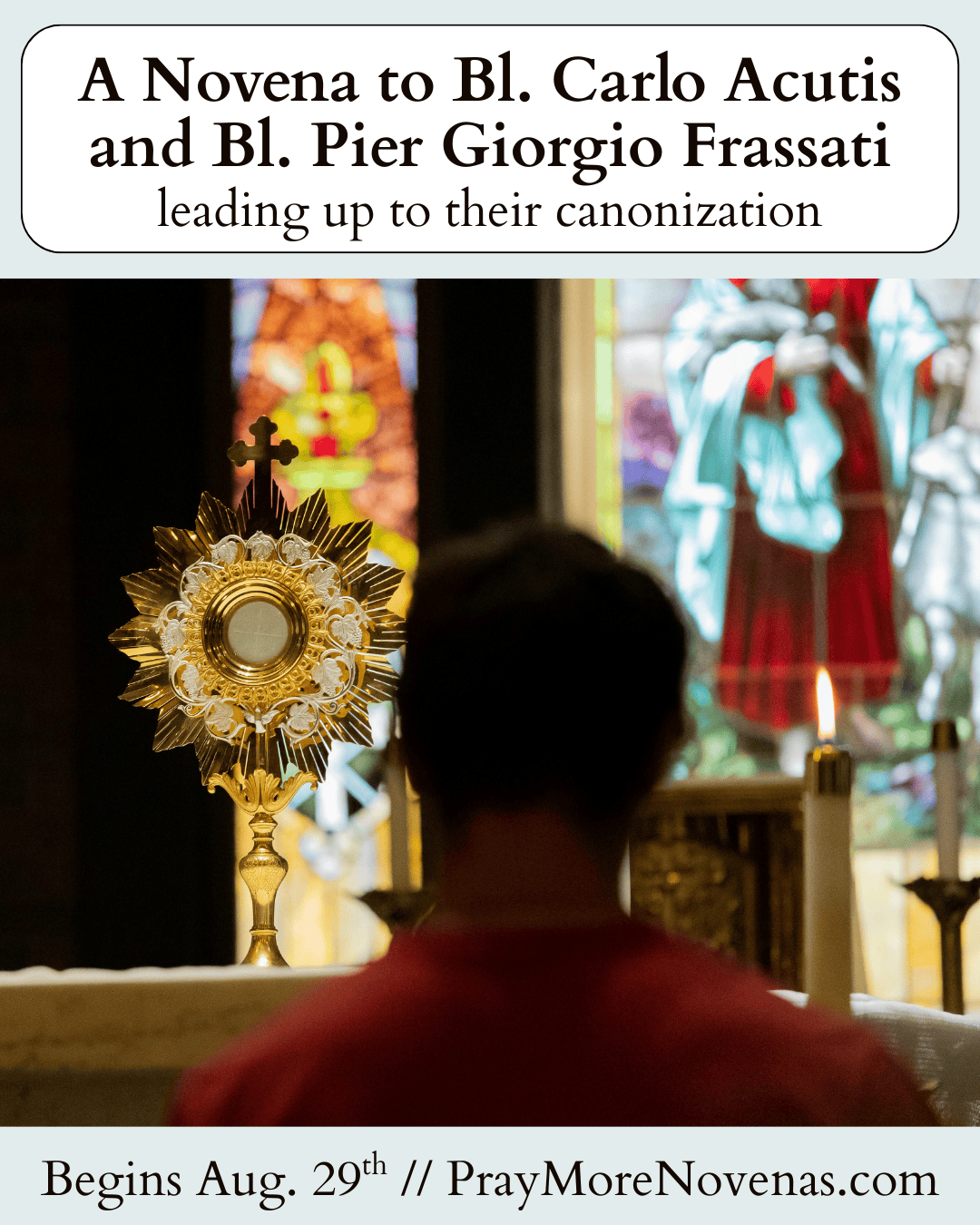 Bl. Carlo Acutis and Bl. Pier Giorgio Frassati Novena
